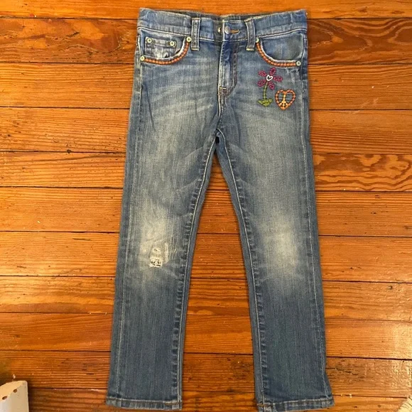 Lucky Brand Denim Jeans with embroidered detailing - Picture 1 of 6